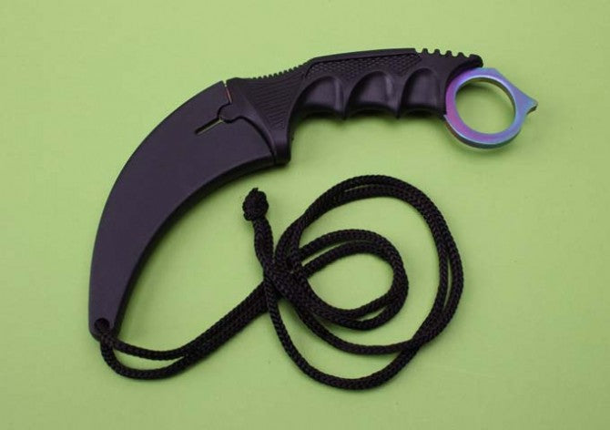 Steel tiger claw knife (three colors)