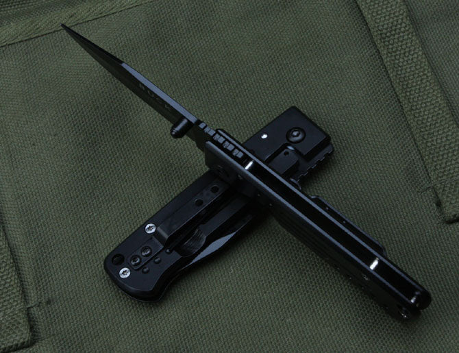 Black Buck folding knife