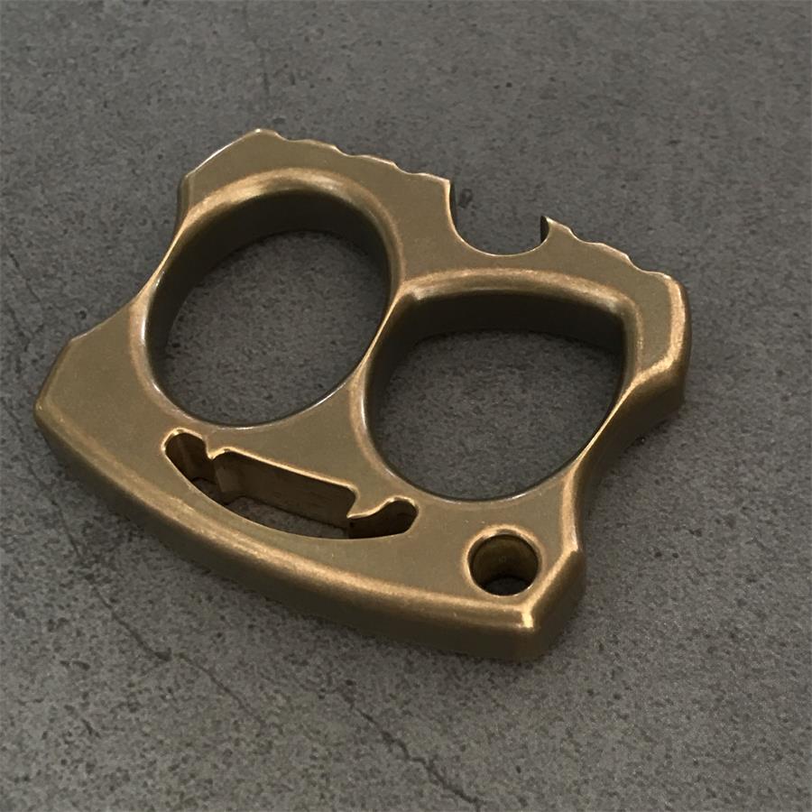 Personalized Brass Knuckle Duster Bottle Opening EDC Tool