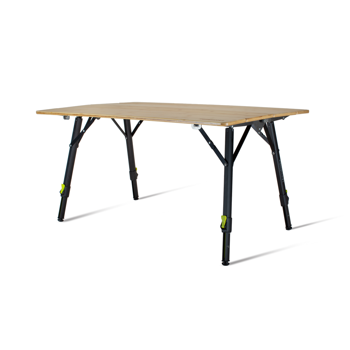 Zempire Kitpac Pro Large Bamboo Camp Table INDIVIDUAL LEG ADJUSTMENTS