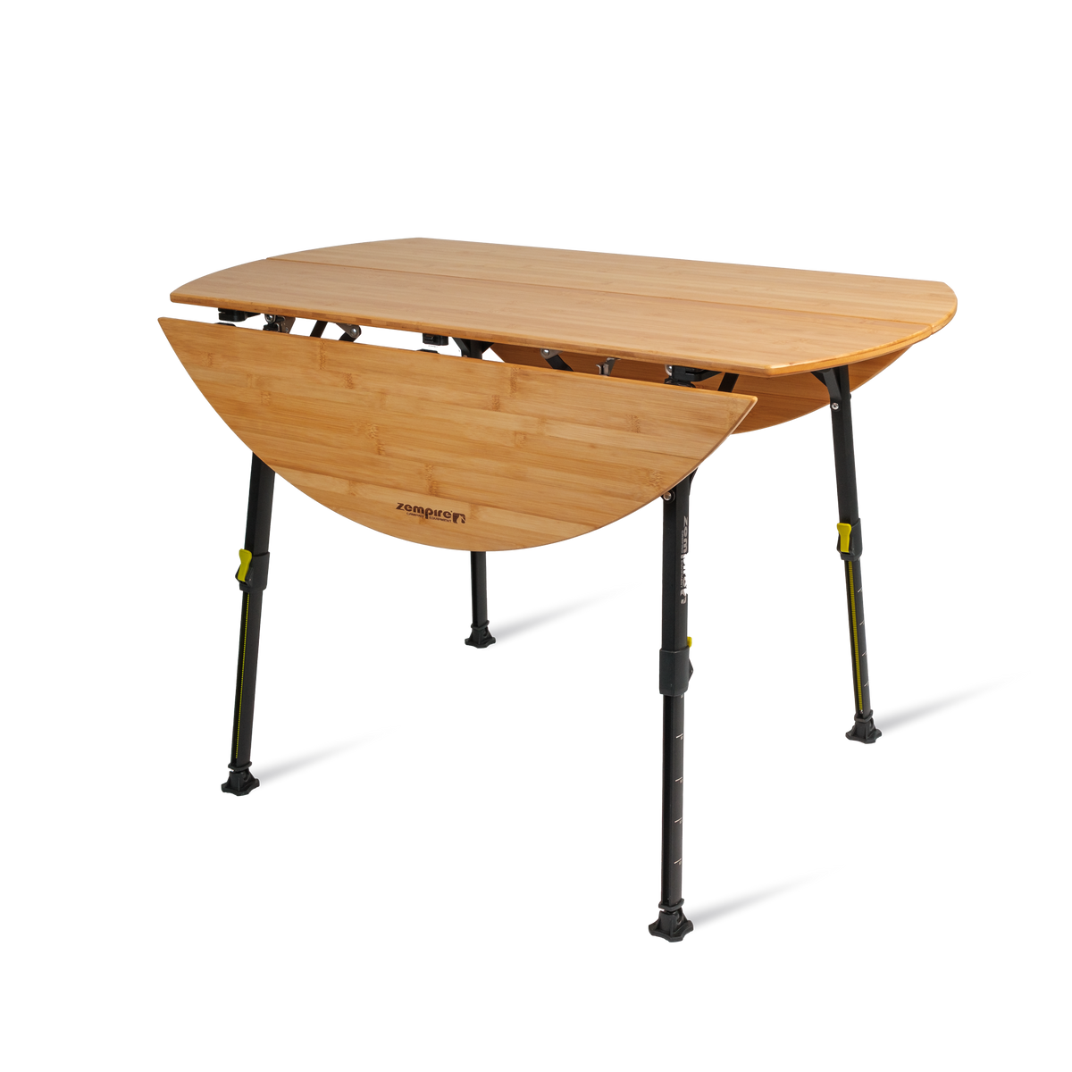 Zempire Kitpac Pro Round Bamboo Camp Table