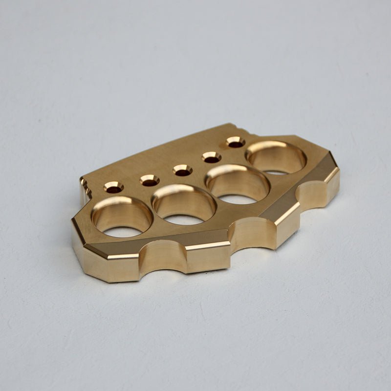 2023 New Brass Self Defense Knuckles Four Finger - Cakra EDC Gadgets