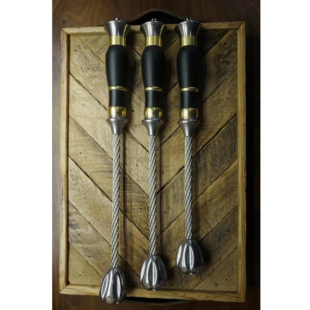 Self Defense Tactical Whip With Stainless Steel Hammer Head - Cakra EDC Gadgets