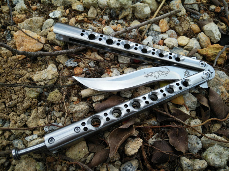 Crocodile Premium Butterfly Knife