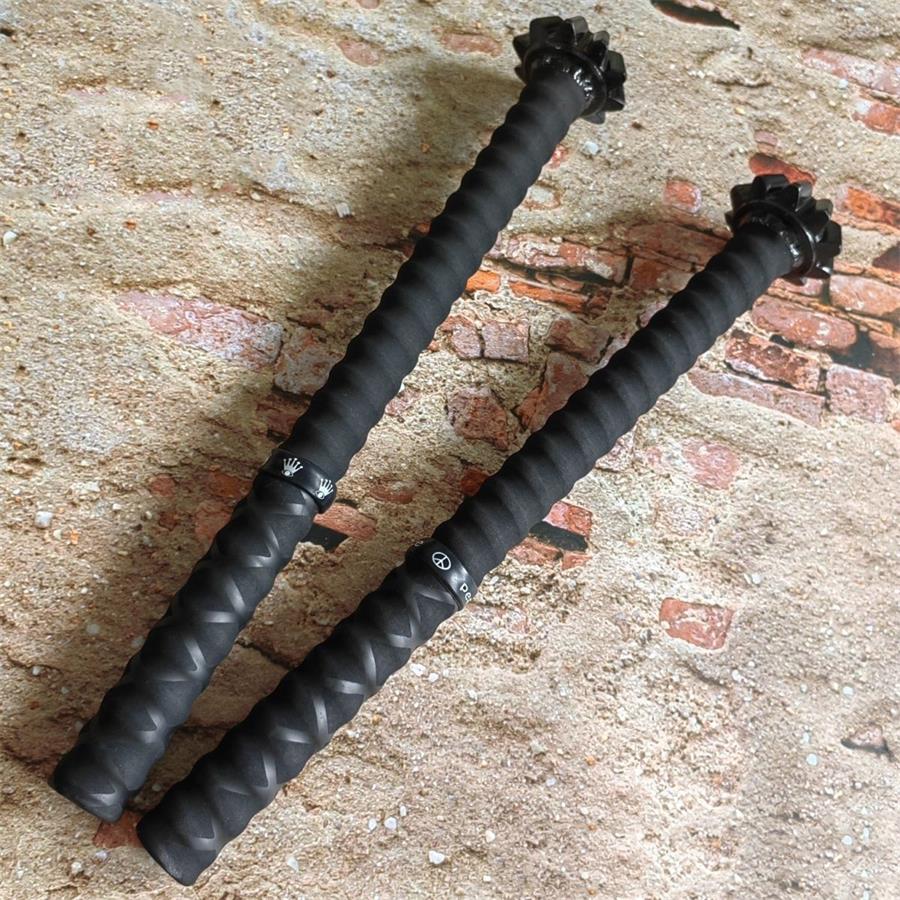 Black 2 Pcs Outdoor Tool