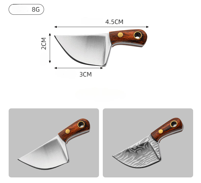 Mini Keychain Pocket Creative Backpack Charm Portable Outdoor Tool