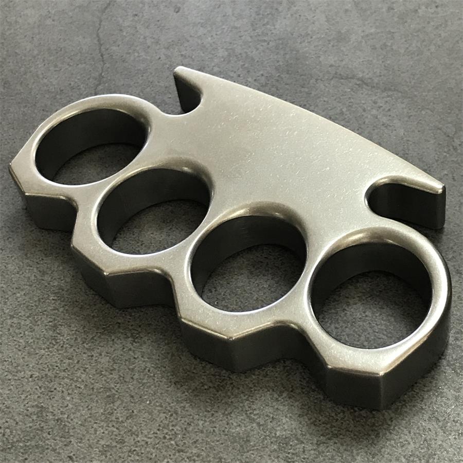 The KING Stonewashed Steel Knuckle Dusters