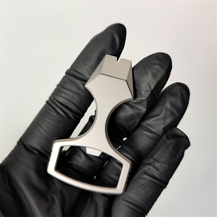 Portable Multi-Use Pry Bar Tool with Bottle Opener