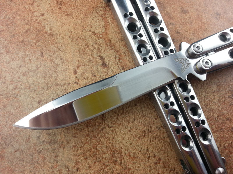 BM42 Butterfly Knife (Mirror Polished Version)