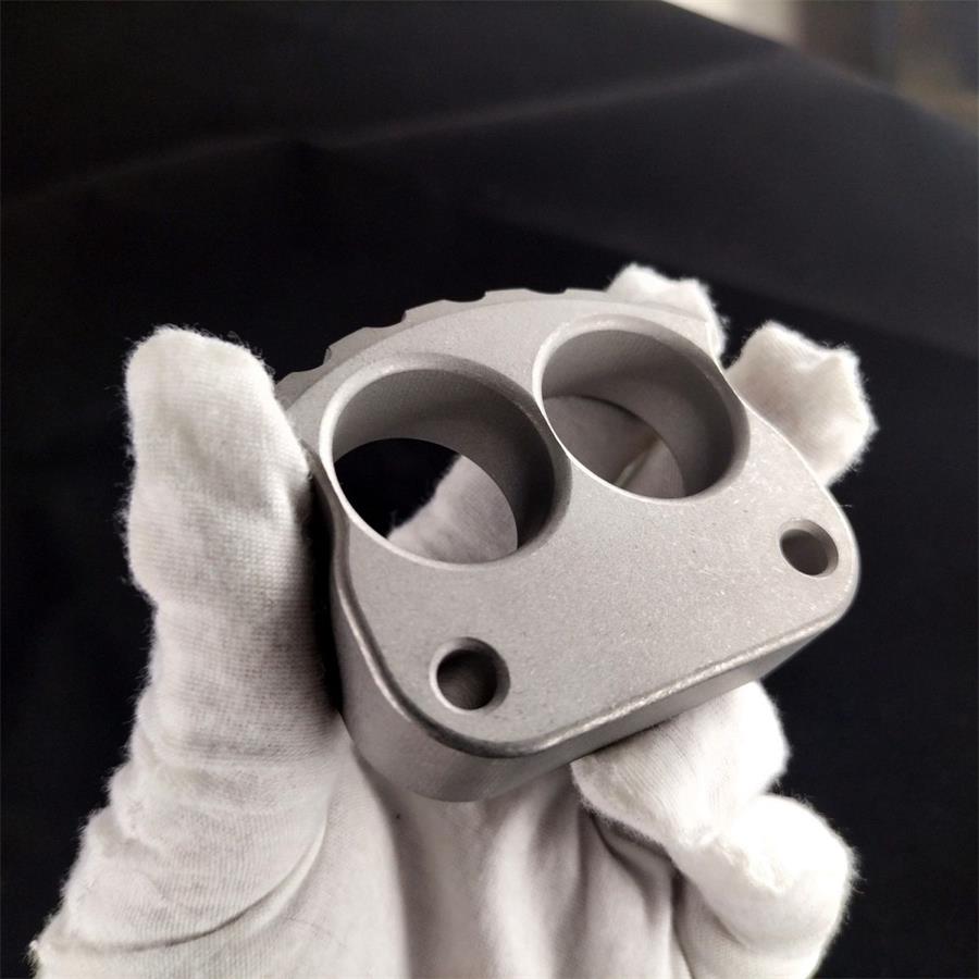 Solid Steel Knuckle Duster Portable Self Defense EDC Tool