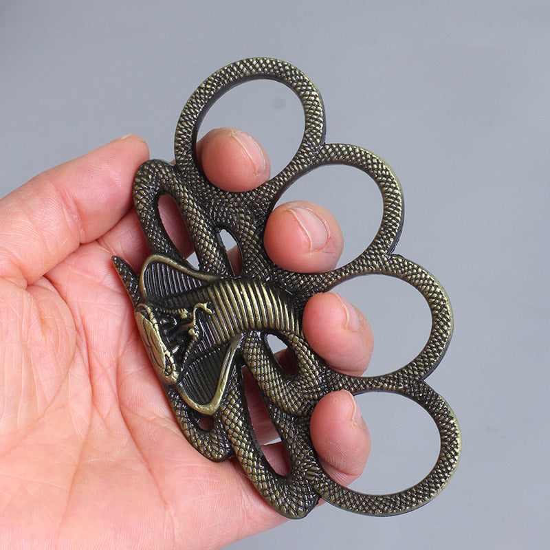 Snake Knuckle Dusters Self Defense EDC Tool
