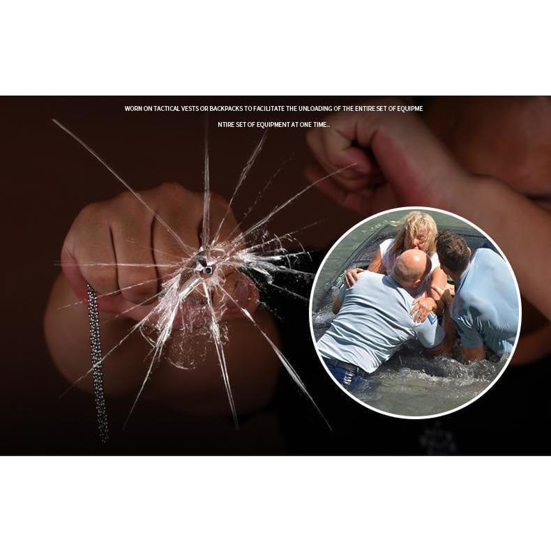 Cross Self Defense Spike Pendant