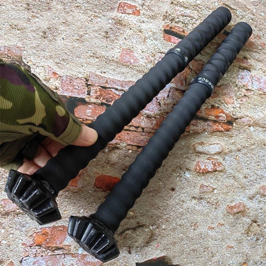 Black 2 Pcs Outdoor Tool