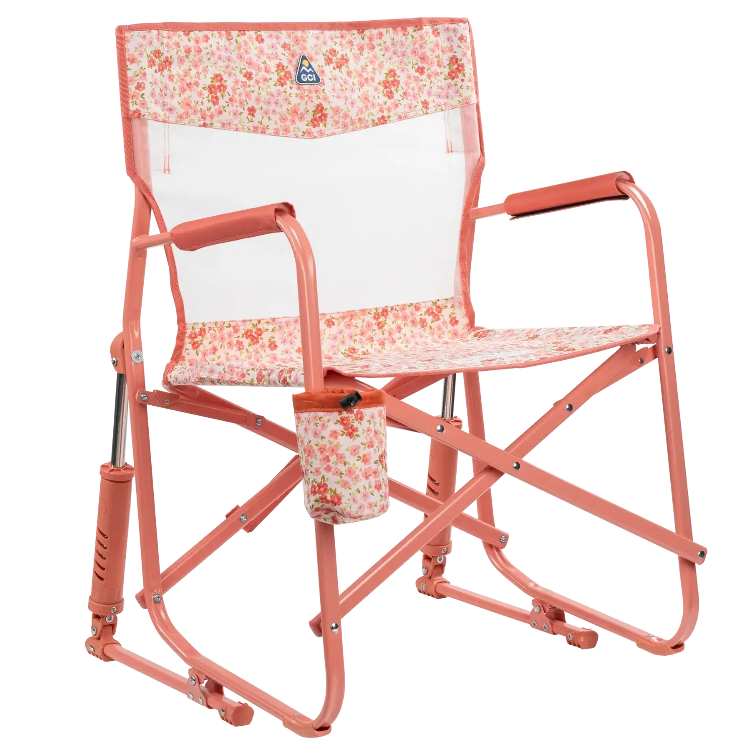 Side angle of pink sundress freestyle rocker elite.