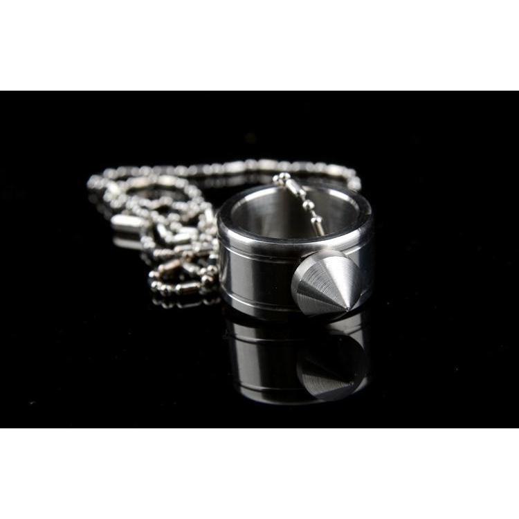 Full Stainless Steel Spike Ring Self Defense With Ball Chain - Cakra EDC Gadgets
