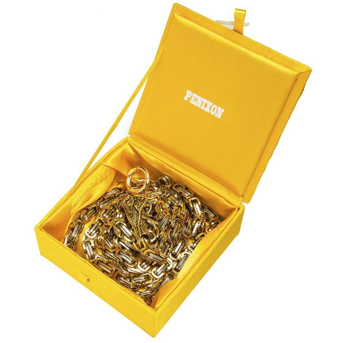 Golden Dragon Full Stainless Steel Self Defense Chain - Cakra EDC Gadgets