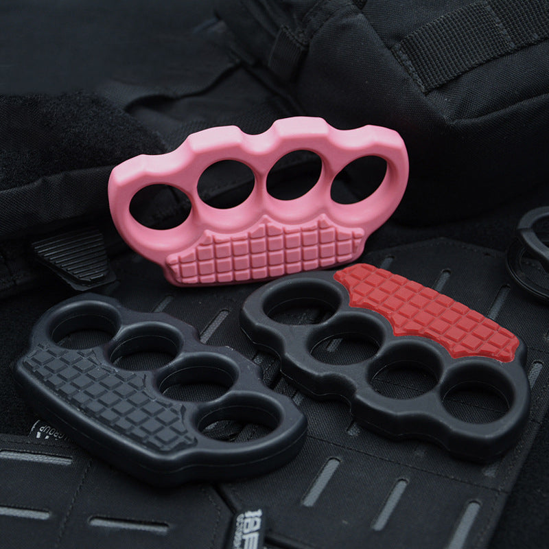 High-strength Polymer Knuckle Duster Fighting Defense Knuckle Outdoor Window Breaking Defense EDC Tool