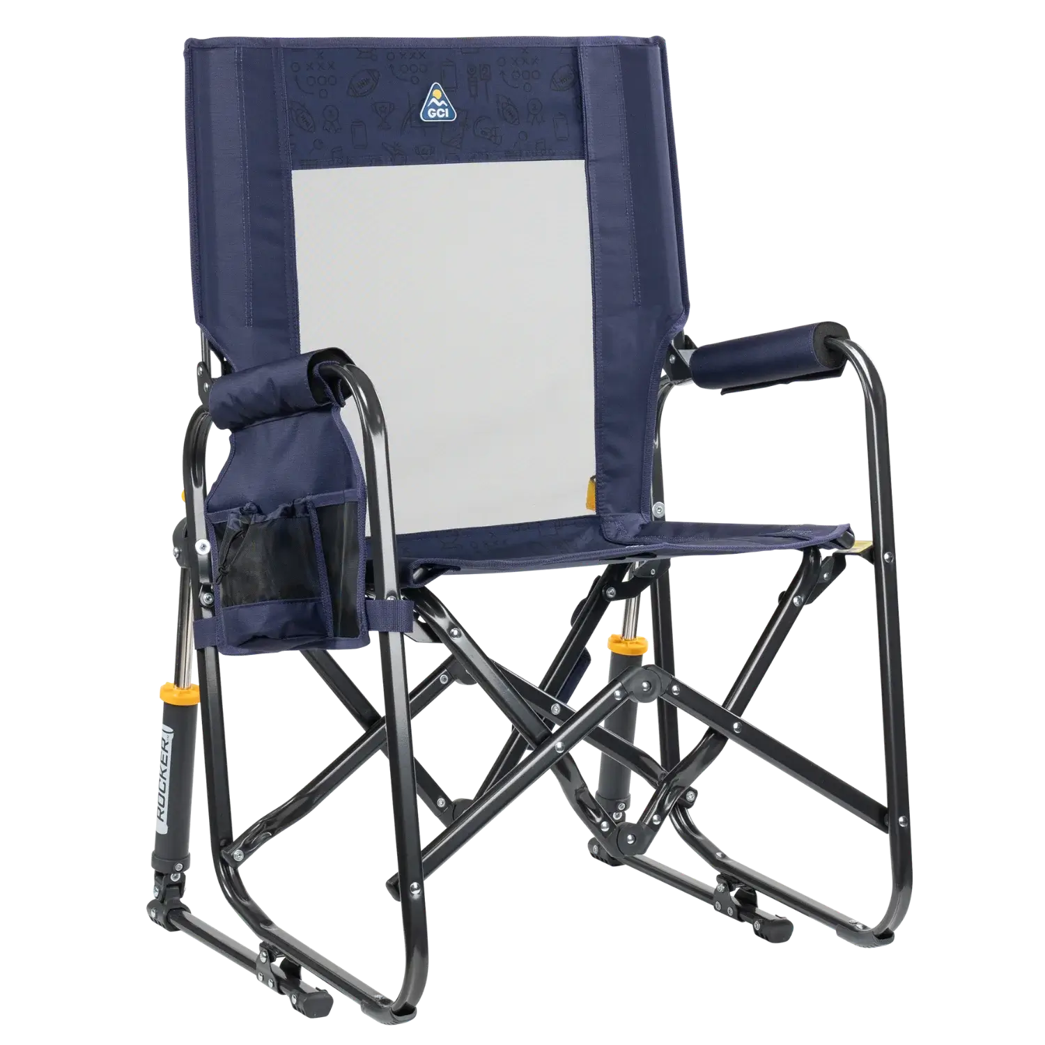 Side angle of tailgater stowaway rocker. 